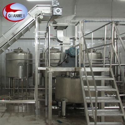 Small Hot Chili Pepper Paste Sauce Making Machine Processing Line Production Line