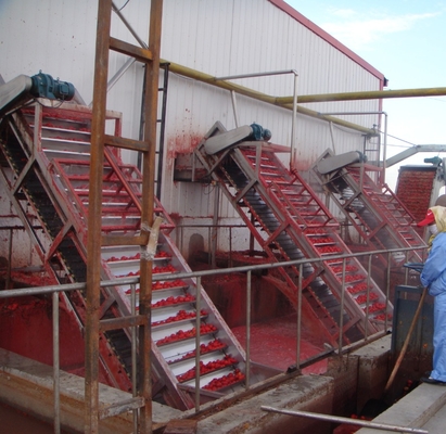 Complete Tomato Processing Plant Small Scale Ketchup Processing Line Tomato Sauce Machine for Tomato Paste