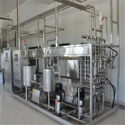 Turnkey Tube in Tube Fresh Pasteurized Milk Diary Production Line Plant Machine