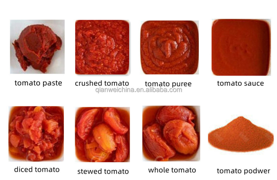 Tomato Washing Ketchup Industrial Sauce Making Machine Tomato Paste Production Line