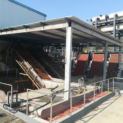 Tomato Washing Ketchup Industrial Sauce Making Machine Tomato Paste Production Line