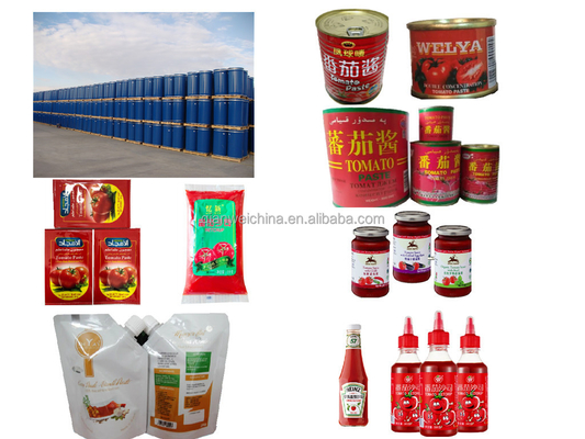 Automatic Tomato Paste Making Machine Tomato Sauce Production Line for Sale