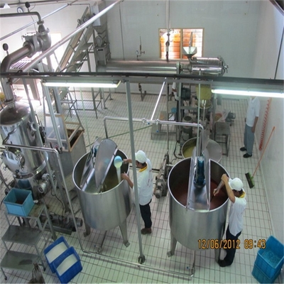 Ce Iso Fully Automatic Manufacturer Tomato Pulp Puree Processing Plant Tomato Paste Making Machine