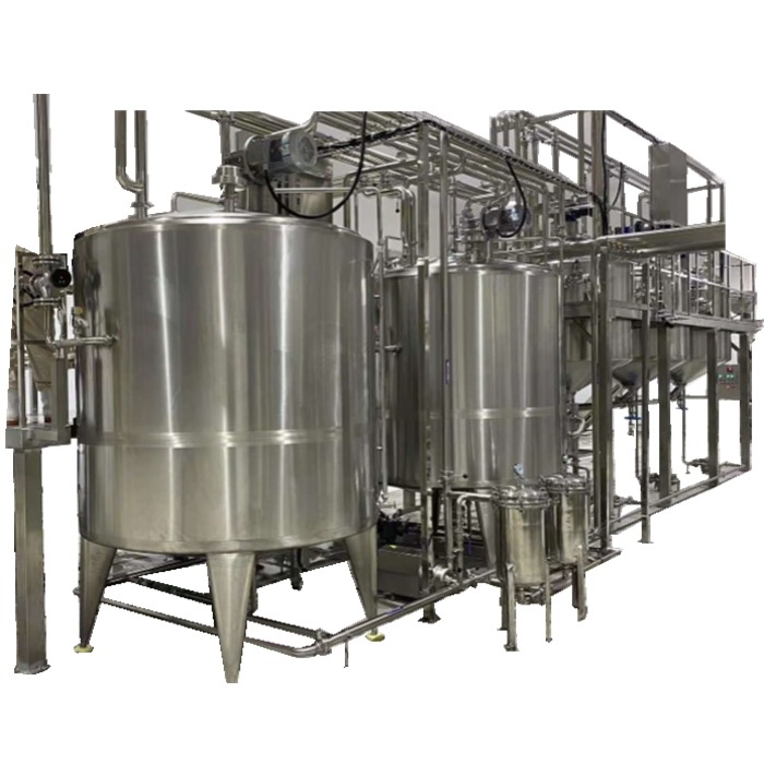 Turnkey Project Customizable Complete Automatic Flavored Yogurt Cheese Milk Making Machine Production Line