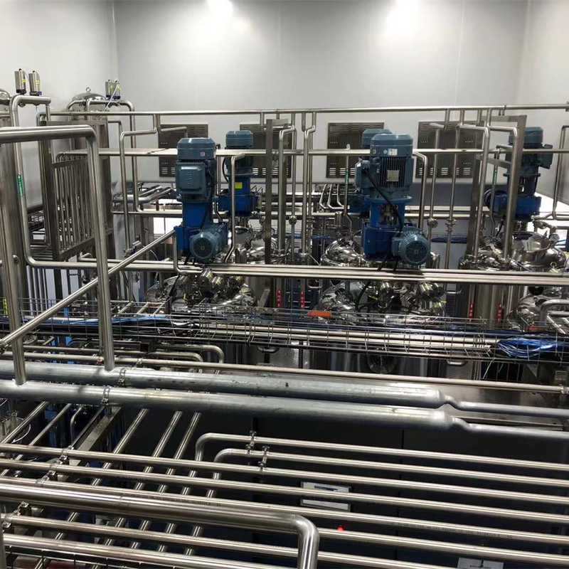 2025 Automatic Turnkey Fresh Uht Milk Cream Diary Production Line Sterilizing Machine